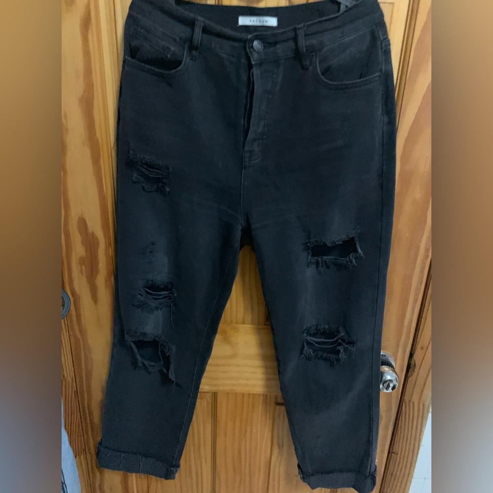 PacSun black rip Jeans